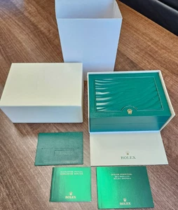 ROLEX SEA DWELLER DEEPSEA 2018 WATCH BOX W/ MANUALS/DOC HOLDER GI051 - Picture 1 of 12