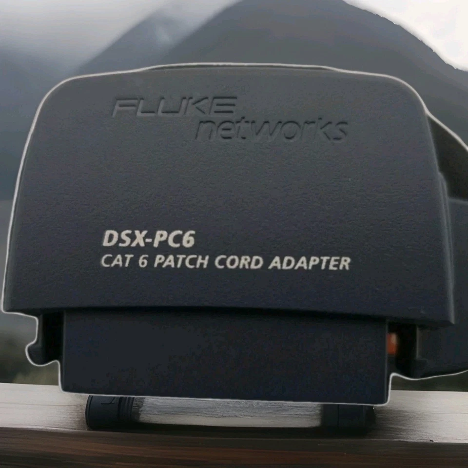 Fluke Networks DSX-PC6 CAT 6 Patch Cord Adapter - DSX CableAnalyzers - Image 1 of 2