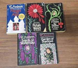 Dollanganger Series Complete Flowers in the Attic Set of 5 Novels by V.C. Andr.. - Picture 1 of 4