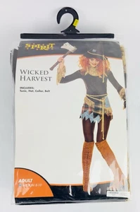 Wicked Harvest SCARECROW KOSTÜM ERWACHSENE Damengröße Medium 8-10 neu - Bild 1 von 5