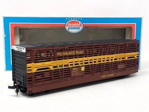 Modelo Power H0 / Milwaukee Road - MILW 26349 / Vagón Transporte Ganado - Imagen 1 de 9