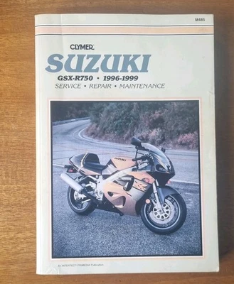 Suzuki GSX-R750 1996-1999 SRAD Clymer Workshop Manual M485 - Image 1 of 4