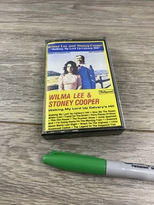Vintage Wilma Lee Stoney Cooper Cassette Walking My Lord Calvary Hill 1989 Count - Picture 1 of 6