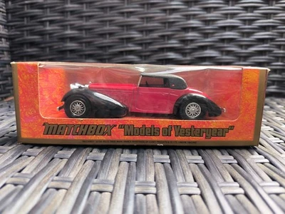 Y-17 Hispano Suiza  1938 Matchbox Models of Yesteryear Top Sammler Mint OVP HBox - Bild 1 von 4