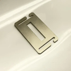 MLOK Style MOLLE Tag - Stainless Steel - Picture 1 of 2