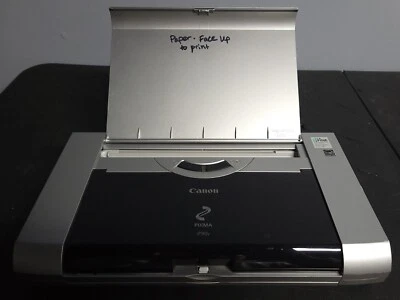 PARTS/REPAIR Canon iP90v Color Laptop Printer NO POWER SUPPLY  - Image 1 of 4