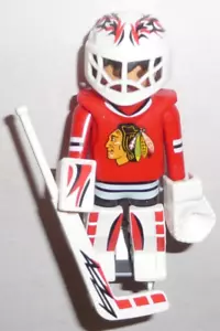 Chicago Blackhawks - NHL 3" Playmobil Goalie Hockey Figure LOOSE - Picture 1 of 2