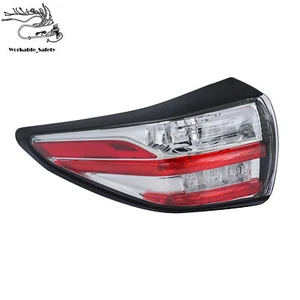 Tail Light Fit For 2015 - 2018 Nissan Murano Clear Lens Outer Red Lamp Left/LH - Picture 1 of 12