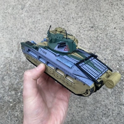 ⊙ 1:32 Diecast Unimax Forces of Valor WWII Desert War British Army Matilda Tank - Image 1 of 4