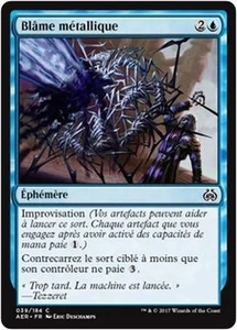 MTG Magic AER - (x4) Metallic Rebuke/Blâme métallique, French/VF - Picture 1 of 1