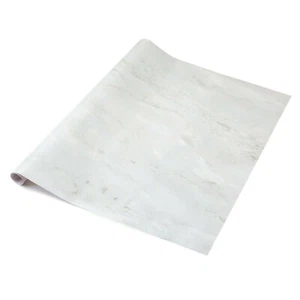 Romeo White dc fix self-adhesive vinyl kitchen wrap for worktops 67.5cm wide - Picture 1 of 18