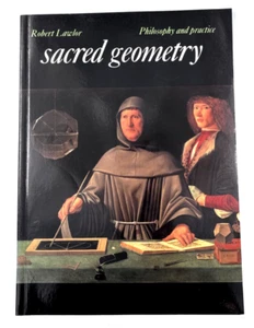 Sacred Geometry Robert Lawlor 1982 1st Ed Magic Occult Alchemy Music Illustrated - Picture 1 of 7