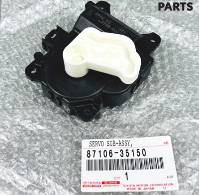 8710635150 Toyota HVAC Damper Servo Actuator Lexus GX470 4Runner 2003-2009 OEM - Image 1 of 3
