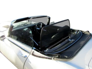 Windstop for Jaguar E-Type Series III (1971-1975) • Black • Wind Deflector - Picture 1 of 9