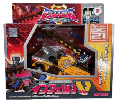 Transformers SC-21 Inferno Volt Figure MISB Takara 2004 - Image 1 of 3