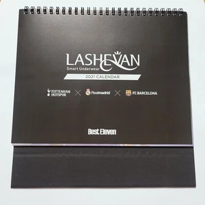 TOTTENHAM HOTSPUR X Realmadrid X FC BARCELONA Desk CALENDAR 2021 Best Eleven - Picture 1 of 12