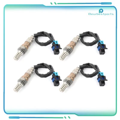 4pcs Oxygen O2 02 Sensor for 12-2015 Chevrolet Caprice 3.6L Upstream Downstream - Image 1 of 4