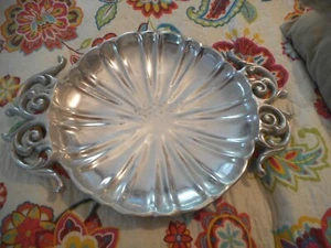 Large Heavy Metalware Handled Bowl - Picture 1 of 1