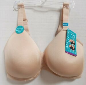 NWT Vanity Fair Beauty Back Full Figure Wire-Free Smoother Bra 71267 Size 40DDD