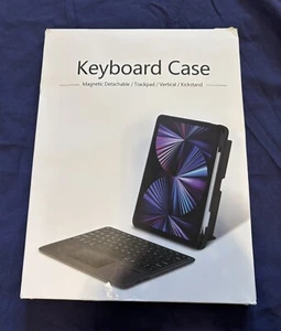 Magic Keyboard Case for 12.9" magnetic Detachable-trackpad-vertical- Kickstand - Picture 1 of 10