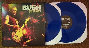 2-12" LP~ BLUE VINYL~ BUSH~ 2020~ LIVE IN TAMPA - Imagen 1 de 12