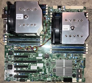 Supermicro X9DR3-F Intel Dual LGA2011 Motherboard With 2xXeon E5-2620 & 48GB RAM - Picture 1 of 4