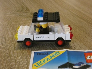 Lego City Town Set 6623 Police Car (1983). - Picture 1 of 5