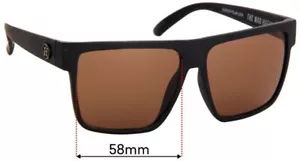 SFx Replacement Sunglass Lenses Fits The Mad Hueys Offshore - 58mm Wide - Picture 1 of 30