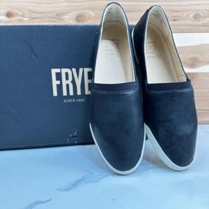 Neu - FRYE Melanie Damen Leder Slipper Sneaker flache Frühlingsschuhe Größe 9 - Bild 1 von 11