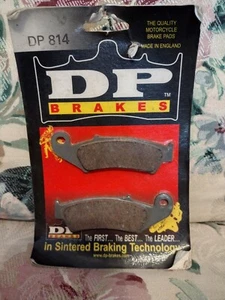 DP BRAKES DP814 STANDARD SINTERED METAL BRAKE PADS HONDA CR125 CR250 CR500 XR - Picture 1 of 2