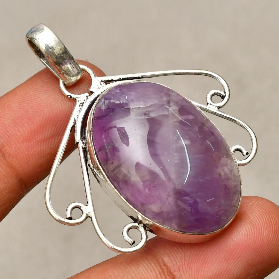 Ciondolo gioiello in argento sterling 925 fatto a mano con pietra preziosa... - Immagine 1 di 4