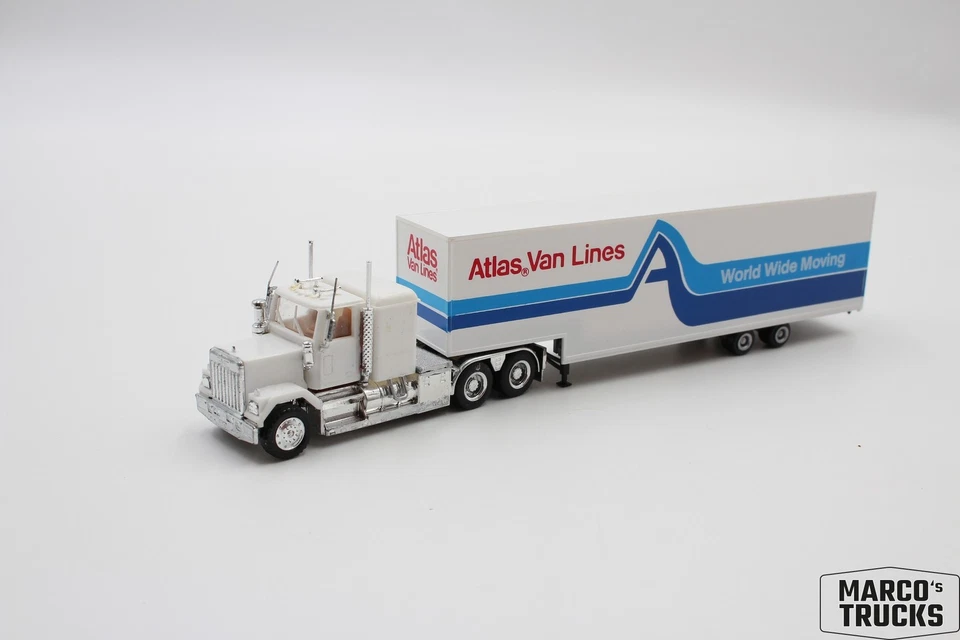Полуприцеп Herpa GMC Bison Box «Atlas Van Lines Moving» 1:87/H23718 - Изображение 1 из 1