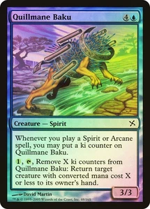 MTG FOIL Quillmane Baku  - Betrayers of Kamigawa #048 - Picture 1 of 1