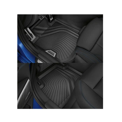 GENUINE BMW All Weather Floor Mats Front + Rear X3 F25 X4 F26 - Image 1 of 3