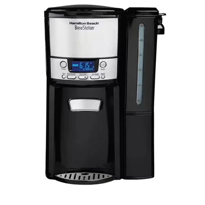 Brewstation 12- Cup Programmable Black Drip Coffee Maker with Removable Water Re - Image 1 of 4