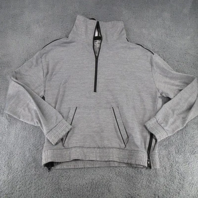 Victoria's Secret Pullover Rosa Mujer Grande Media Cremallera Sudadera Atlética Foto 1 de 4