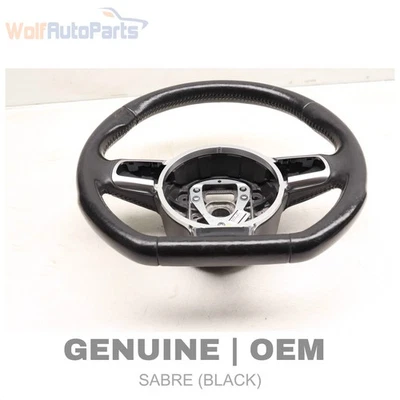 Volante esportivo 2007-2015 AUDI TT - 3 raios (parte inferior plana) 8J0419091C - Imagem 1 de 4