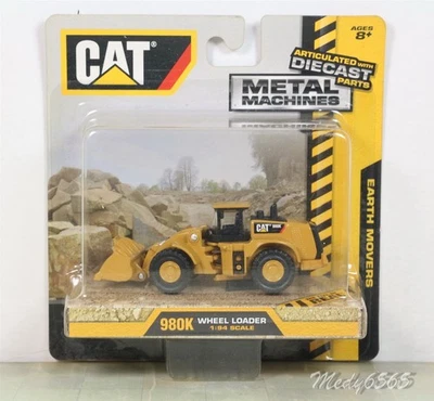CAT Metal Machines 980K Wheel Loader Scale 1/94 "4 Inches Long" - Image 1 of 2