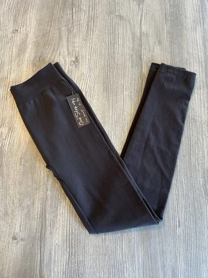 ONE STEP UP One Size Long Soft Leggings Light Fleece Inside=Added Comfort Brown. - Image 1 of 4