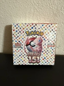 Pokémon: Caja de refuerzo japonesa S&V 151 [SELLADA con encogimiento] - Imagen 1 de 4