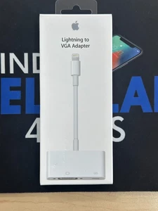 LIGHTNING TO VGA ADAPTER MD825AM/A OEM ORGINAL - Afbeelding 1 van 2