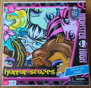 Mattel MONSTER HIGH Horror-scopes Tell Freaky Fortunes Party Game- INCOMPLETE! - Picture 1 of 16
