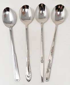 4 x Stainless Steel Spoon Korean Japanese Tableware - Picture 1 of 4