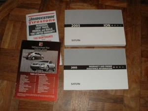 2005 Saturn ION Owners Manual & Warranty Information - Foto 1 di 1