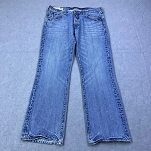 Abercrombie & Fitch Jeans Mens *Actual 36x32* Kilburn Low Rise Bootcut Y2K Pants - Picture 1 of 16