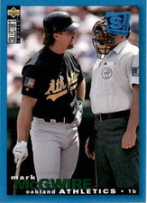 1995 Collectors Choice #45 Mark McGwire Oakland Athletics A's Card