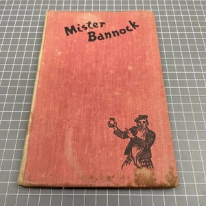 ORIGINAL RETRO Hard Cover Book Novel Cafe Childrens Edgar Dickie Mister Bannock - Picture 1 of 5