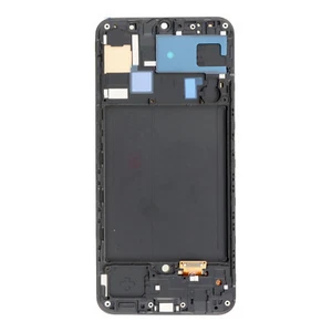 LCD Bildschirm Glas Display Touch Screen Frame Galaxy A50 A505 OLED MIT RAHMEN Schwarz - Bild 1 von 2