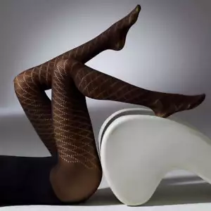 Gipsy Diamond Crochet Tights (Made In Italy) - Picture 1 of 1