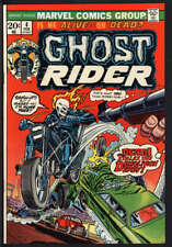 GHOST RIDER #4 7.5 // DICK AYERS & VINCE COLLETTA COVER MARVEL COMICS 1967